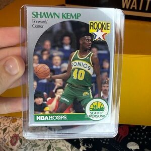 NBA Shawn Kemp Rookie 1990 Card #279 Seattle Supersonics